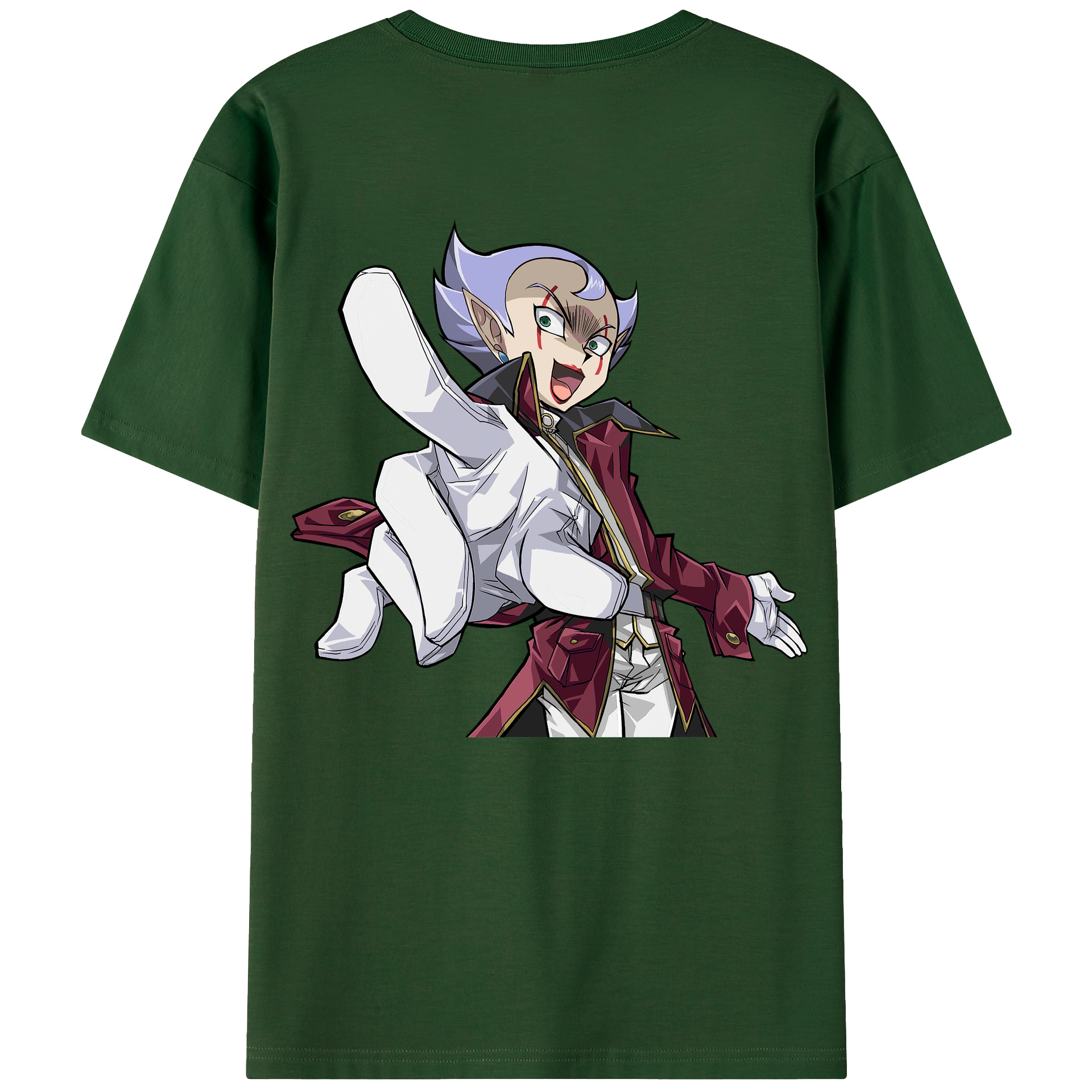 （画像用） 遊☆戯☆王 Yu-Gi-Oh! 綿100％半袖Tシャツ（背面プリント）